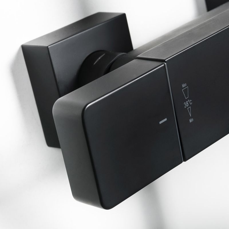 Душевая система Clever Nine Xtreme 60791 Черная матовая