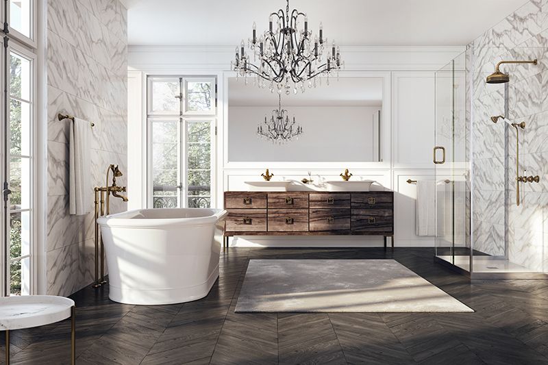 Держатель для полотенец Webert Ottocento 41 AM500501 Хром