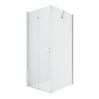 Душевое ограждение NEW TRENDY NEW SOLEO складные двери L 80x90x195 D-0148A/D-0088B (хром)