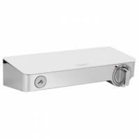 Смеситель для душа, Hansgrohe, Ecostat Select, тип регулирования воды-термостатический картридж, комплектация-<>, цвет-белый/хром Смеситель для душа, Hansgrohe, Ecostat Select, тип регулирования воды-термостатический картридж, комплектация-<>, цвет-белый/хром