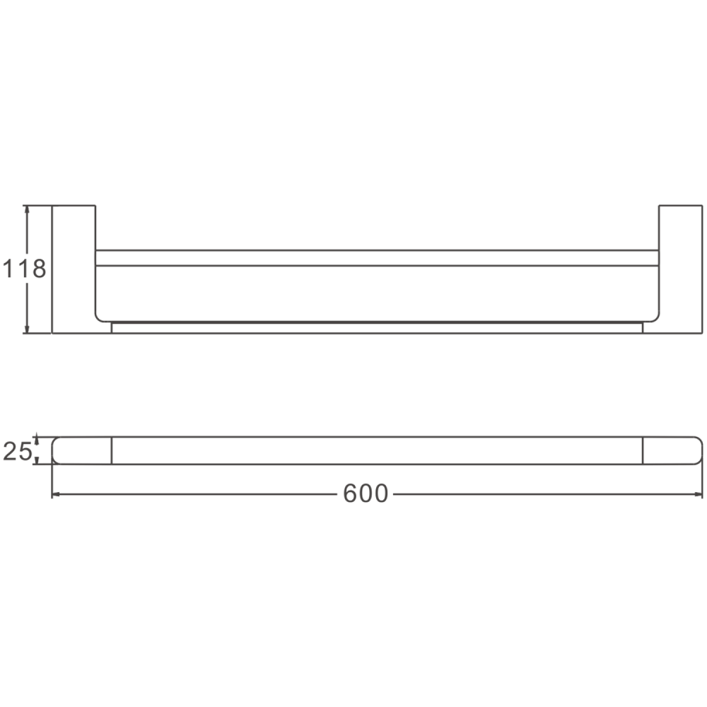 Полотенцедержатель BELZ B91009, белый, артикул B91009