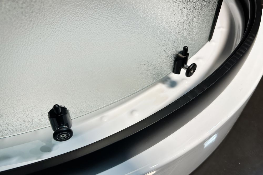 Душевой угол Royal Bath  Practic  RB 90HK-C-BL (матовое), артикул RB90HK-C-BL-Practic