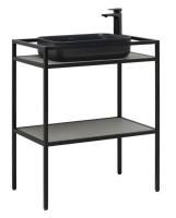 Консоль под раковину Allen Brau Liberty 75 1.33002.BB черный браш