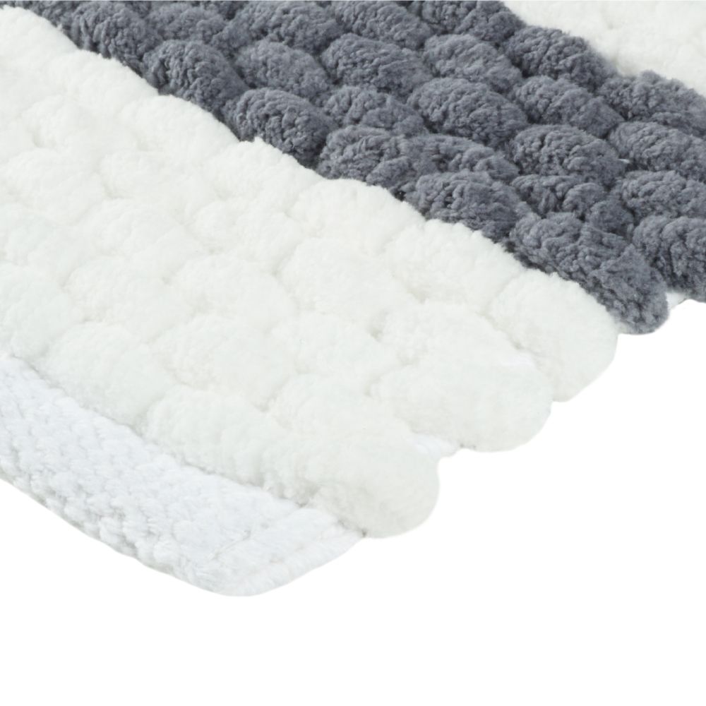 Коврик для ванной комнаты FIXSEN AMBER FX-8040X, синий/красный/белый, артикул FX-8040X