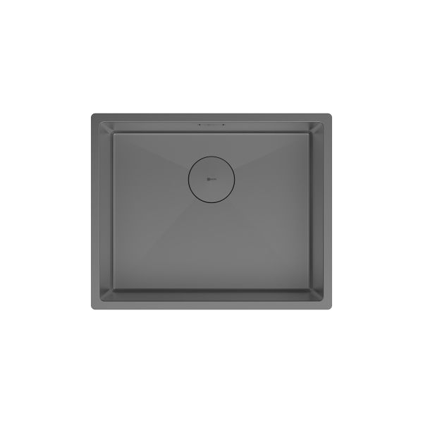 Кухонная мойка Lemark OLANGA 540 прямоугольная из нержавеющей стали цвет: графит (9936127)