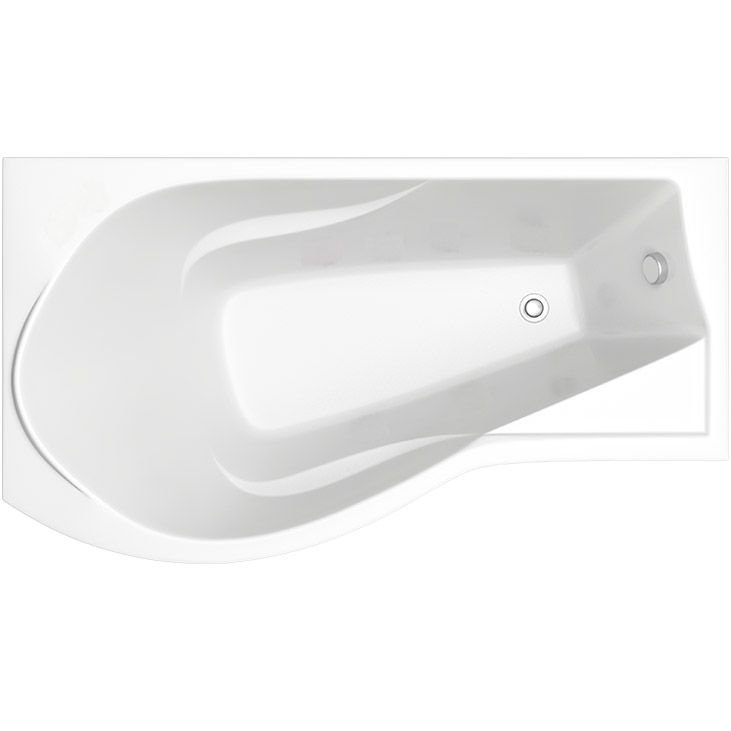 Акриловая ванна Bas Капри 170x95 L без гидромассажа