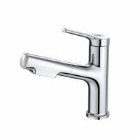 Смеситель для раковины с выдвижным изливом WONZON & WOGHAND, Хром (WW-A40862-CR) Смеситель для раковины с выдвижным изливом WONZON & WOGHAND, Хром (WW-A40862-CR)