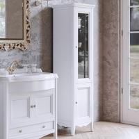 TW Veronica, Колонна 50.2/45*40/37.4*h172см, 2 распашн дверки, доводчики Blum (петли справа-DX), цвет: bianco, ручки: Riflesso бронза TW Veronica, Колонна 50.2/45*40/37.4*h172см, 2 распашн дверки, доводчики Blum (петли справа-DX), цвет: bianco, ручки: Riflesso бронза