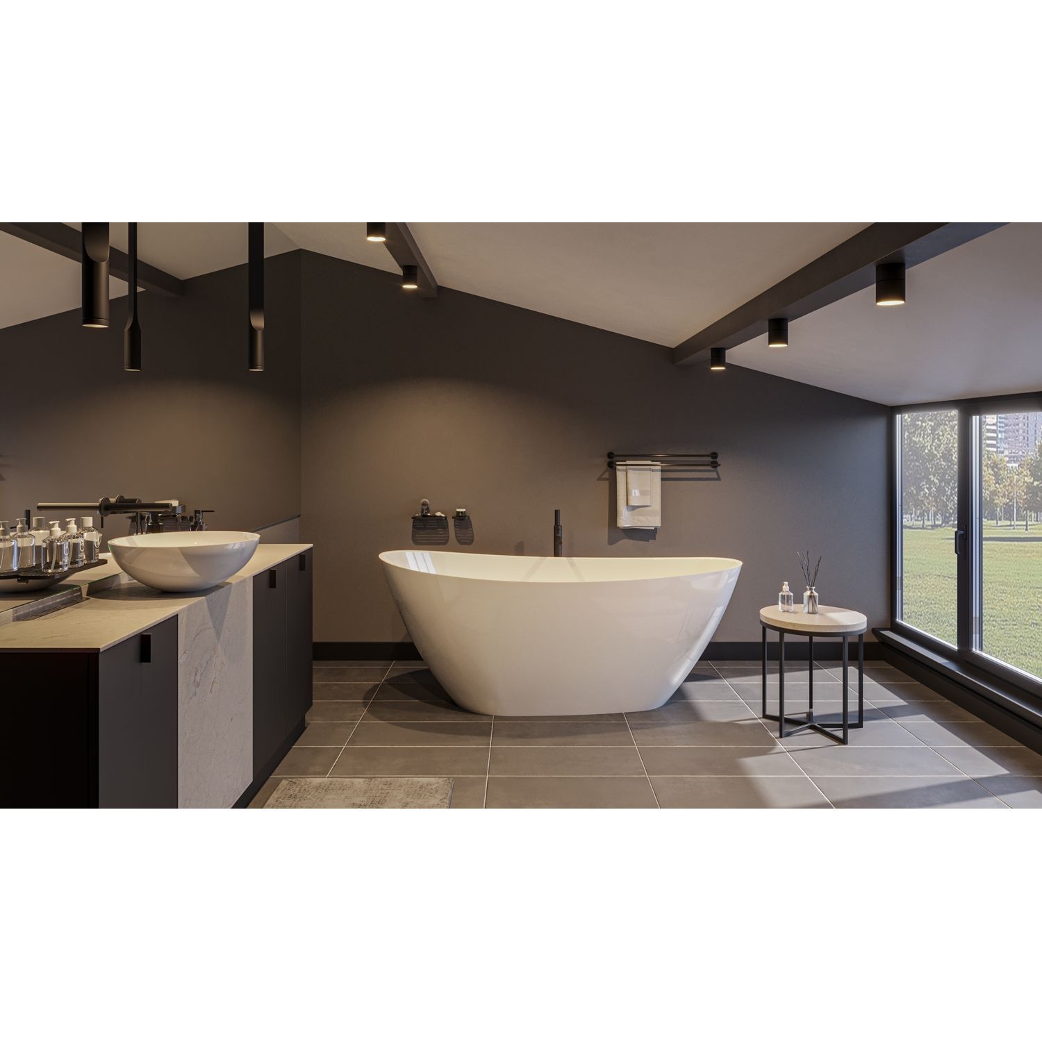 Ванна WHITECROSS Spinel A 150x70 (белый глянец) иск. камень