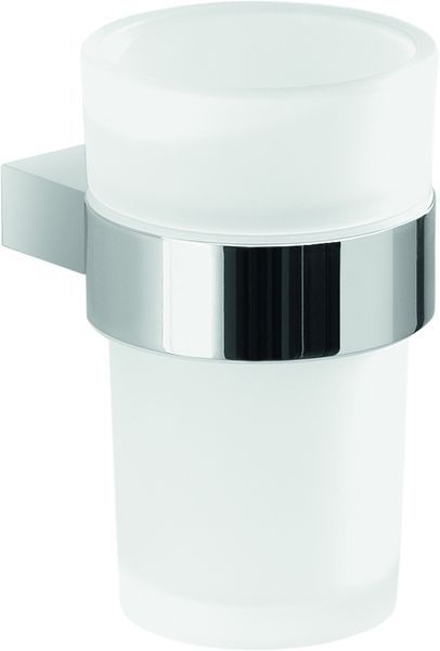 Gedy Canarie, настенный стеклянный стакан, цвет хром