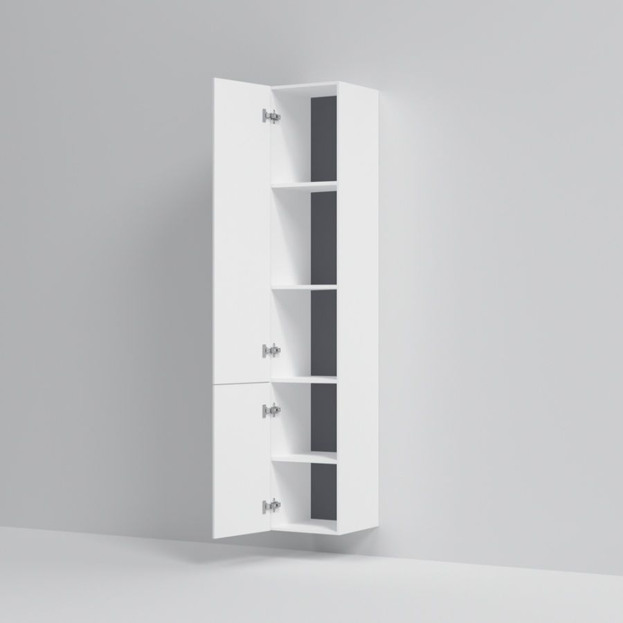 M90CHL0306WG GEM, шкаф-колонна, подвесной, левый, 30 см, двери, push-to-open, цвет: белый, глянец M90CHL0306WG GEM, шкаф-колонна, подвесной, левый, 30 см, двери, push-to-open, цвет: белый, глянец