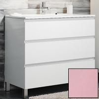 Тумба с раковиной SanVit Авеню-3 120 kavenu3120 в цвете Ral Розовый глянец Тумба с раковиной SanVit Авеню-3 120 kavenu3120 в цвете Ral Розовый глянец