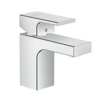 Смеситель для раковины, Hansgrohe, Vernis Shape, тип открывания воды-однорычажный, тип регулирования воды-керамический картридж, монтаж-на раковину/столешницу, отверстия для монтажа-1, высота, мм-127, вынос излива, мм-89, тип излива-неподвижный, донный кл Смеситель для раковины, Hansgrohe, Vernis Shape, тип открывания воды-однорычажный, тип регулирования воды-керамический картридж, монтаж-на раковину/столешницу, отверстия для монтажа-1, высота, мм-127, вынос излива, мм-89, тип излива-неподвижный, донный кл