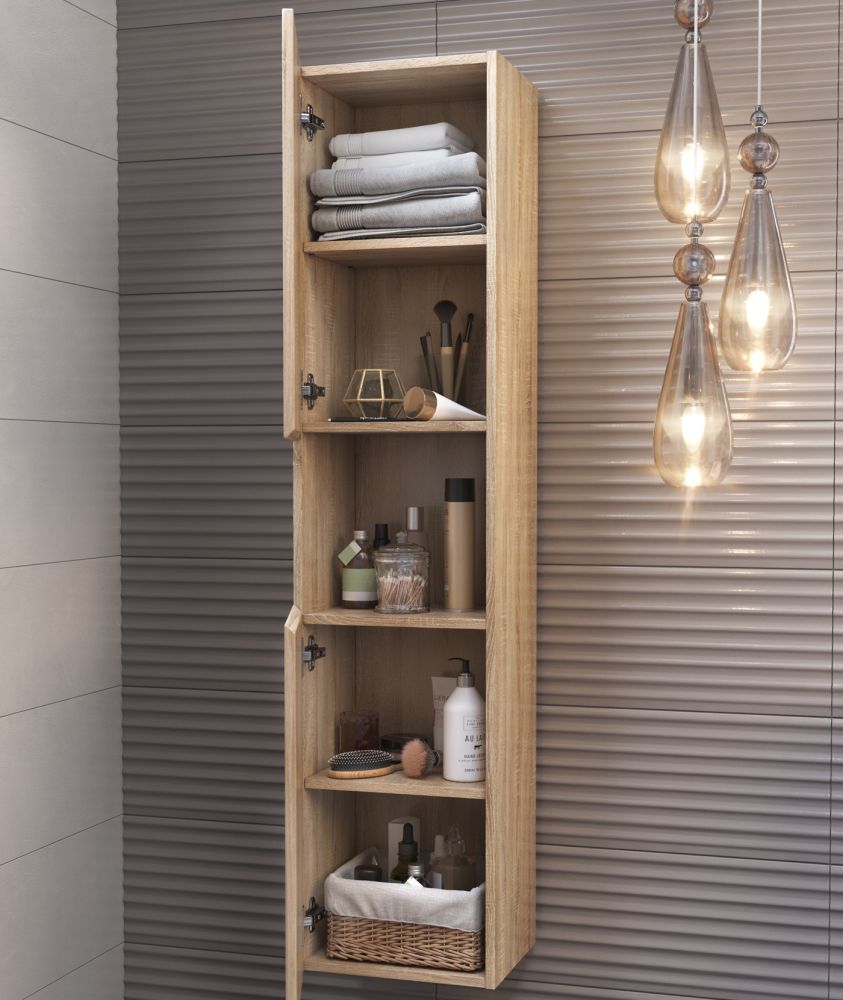 Пенал (35см) VIGO Wing pp.WIN.35 дуб сонома, дуб сонома, артикул pp.WIN.35 дуб сонома