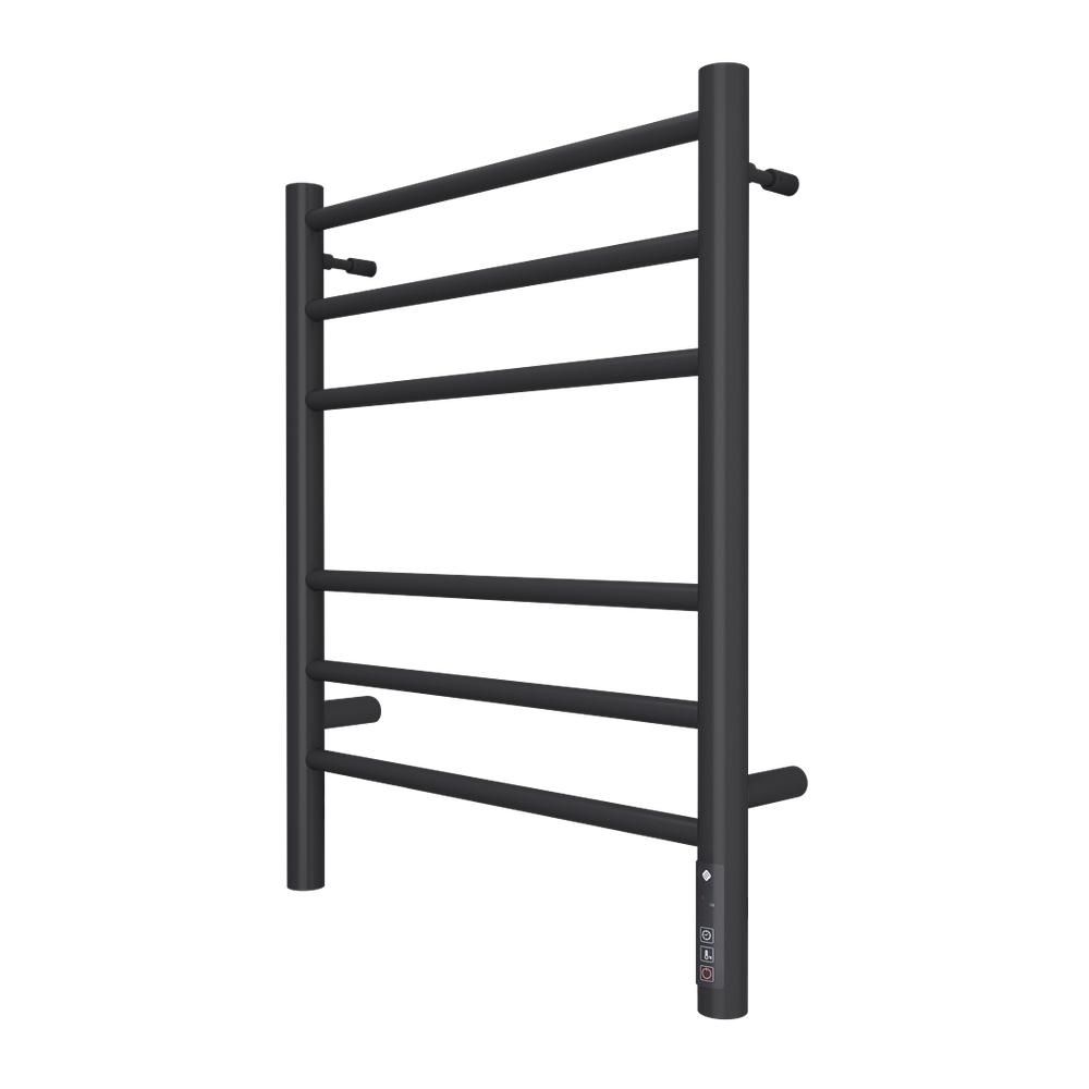 Полотенцесушитель электрический Terminus Аврора П6 450х60 КС 905, черный, артикул 4670078527479