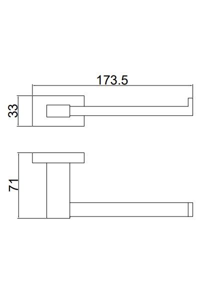 Держатель для туалетной бумаги BELZ B90203-2, хром, артикул B90203-2