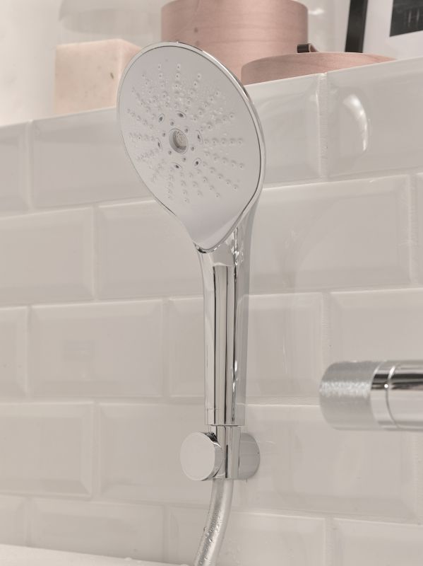 Ручной душ Jacob Delafon Noe Switch E22269-CP Белый Хром Ручной душ Jacob Delafon Noe Switch E22269-CP Белый Хром