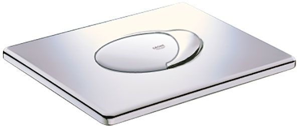 Панель смыва для унитаза GROHE Skate Air горизонтальная (3 режима смыва), хром (38506000) Панель смыва для унитаза GROHE Skate Air горизонтальная (3 режима смыва), хром (38506000)