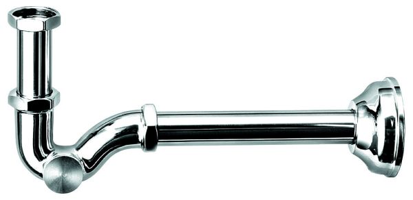 Emmevi, s-образный сифон для раковины, цвет бронза