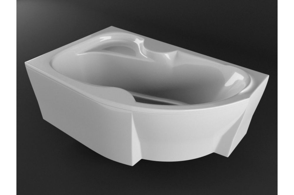 Ванна акриловая левосторонняя Vayer Azalia Гл000006728, 170x105, артикул Гл000006728