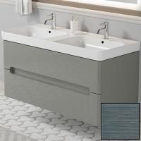 Тумба с раковиной SanVit Форма 120 kforma1201 с фактурой под дерево подвесная Шелк Сталь Тумба с раковиной SanVit Форма 120 kforma1201 с фактурой под дерево подвесная Шелк Сталь