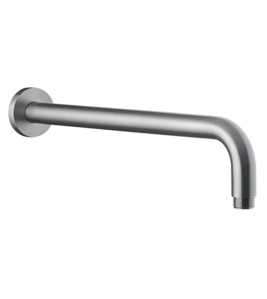 Emmevi Filoinox, круглый кронштейн для верхнего душа, подключение М1/2" х М1/2", из нержавеющей стали