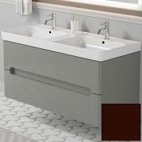 Тумба с раковиной SanVit Форма 120 kforma1201 в цвете Ral подвесная Шоколад Тумба с раковиной SanVit Форма 120 kforma1201 в цвете Ral подвесная Шоколад