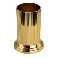 FORTUNA Держатель настольный высокий для керамики стакана, дозатора жидкого мыла, золото