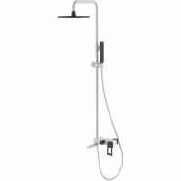 Душевая система Boheme Q 148-WB Белая Черная