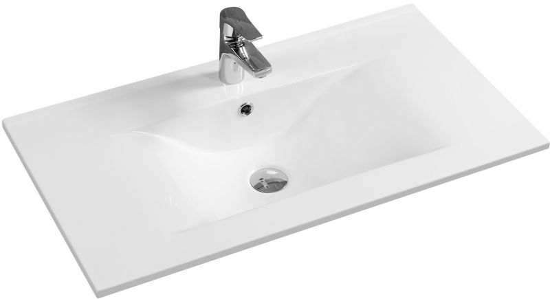 Тумба с раковиной SanVit Кубэ-2 90 kkube2090 в цвете Ral подвесная Красный глянец Тумба с раковиной SanVit Кубэ-2 90 kkube2090 в цвете Ral подвесная Красный глянец