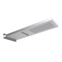 Верхний душ, Almar, Wall Mounted head showers, тип установки-настенный, размер душевого диска, мм-537*165, форма-прямоугольная, количество режимов-2, тип струи-каскад, дождь, держатель-в комплекте, цвет-сталь (Steel) Верхний душ, Almar, Wall Mounted head showers, тип установки-настенный, размер душевого диска, мм-537*165, форма-прямоугольная, количество режимов-2, тип струи-каскад, дождь, держатель-в комплекте, цвет-сталь (Steel)