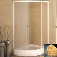 Душевой уголок Radomir 120x90 1-09-1-0-0-0100 профиль Белый стекло прозрачное