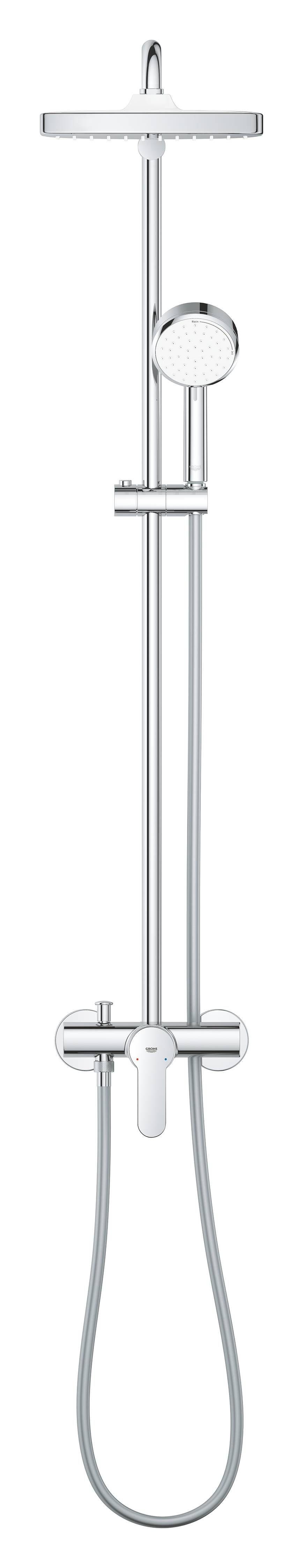 Душевая система GROHE Tempesta Cosmopolitan 250 CUBE с однорычажным смесителем, хром (26692000) Душевая система GROHE Tempesta Cosmopolitan 250 CUBE с однорычажным смесителем, хром (26692000)
