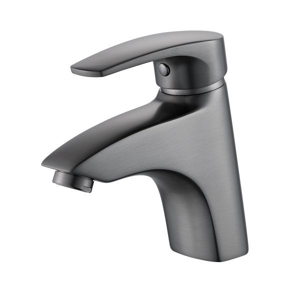 Смеситель для раковины Shevanik S5001T, оружейная сталь