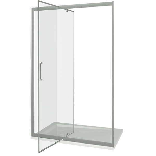 Душевая дверь в нишу Good Door Orion WTW-PD-100 100 профиль Хром стекло прозрачное Душевая дверь в нишу Good Door Orion WTW-PD-100 100 профиль Хром стекло прозрачное