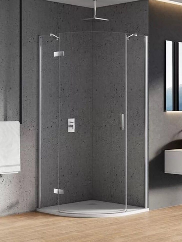 Душевое ограждение NEW TRENDY NEW MERANA L 80x80x195 K-0324 (хром)