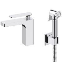 Смеситель для раковины Timo Torne 4360/00G с гигиеническим душем Хром