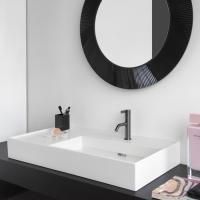 Laufen Kartell Раковина 900х460х120мм без перелива, с 1 отв. под смеситель, со скр сливом, полка слева, цвет: белый