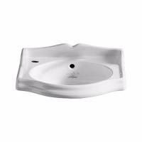 SIMAS Arcade Раковина 37x28см с 1 отв-м под смеситель слева SX, пробитым вручную, цвет белый