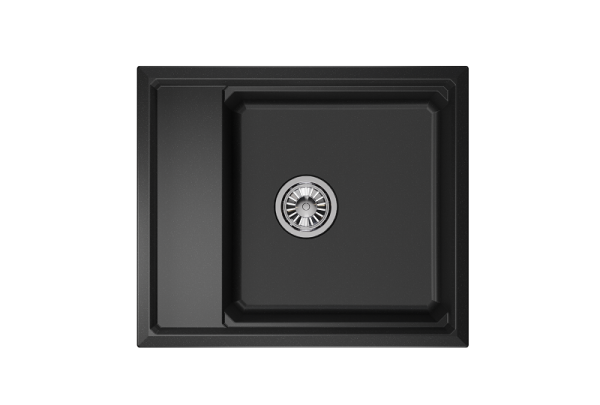 Кухонная мойка Granula 6004, ЧЁРНЫЙ