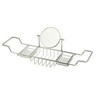 COMPLEMENTI Полка-решётка на ванну с оптическим зеркалом , хром