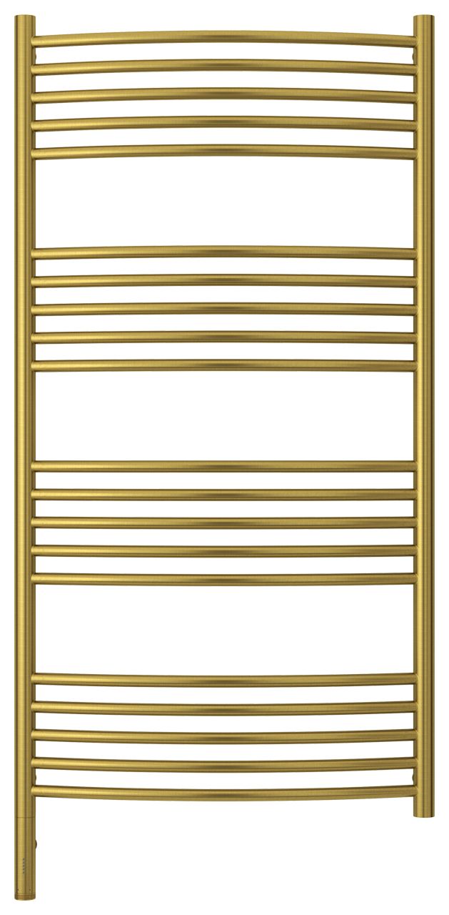 Полотенцесушитель электрический "БОГЕМА 3.0" 1200х600 / МЭМ левый (Состаренная латунь)