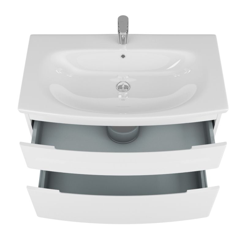 Тумба под раковину Owl 1975 Gotland 90 OW010200 подвесная Белая, артикул OW010200