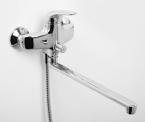 Смеситель для ванны WasserKRAFT Rossel 2802L универсальный Хром