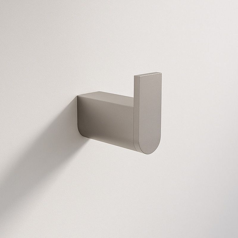 Крючок для ванной комнаты Knotlor RH102BS, сатин, артикул RH102BS