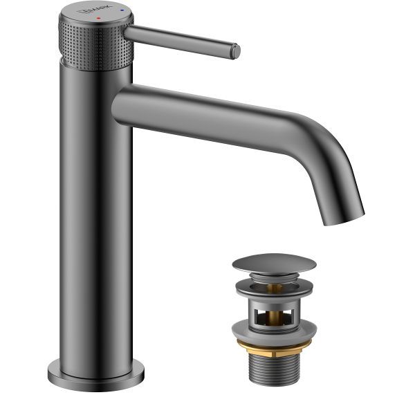 Смеситель Lemark Beluga для раковины (LMF-8012B-GM)