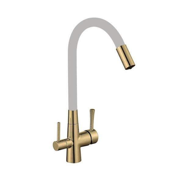 Смеситель для кухни с подключением к фильтру Savol S-L1806C-04, бронза