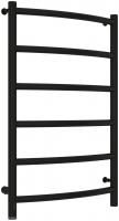 Полотенцесушитель, Сунержа, Галант 4.0, электрический, ширина, мм-532, высота, мм-800, подключение-слева, нагревательный элемент-греющий кабель, мощность, Вт-112, материал-нержавеющая сталь, цвет- чёрный матовый