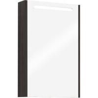 Зеркальный шкаф АКВАТОН СИЛЬВА 50 1A215502SIW5L (подсветка, светильник, доводчики, дуб макиато), шт