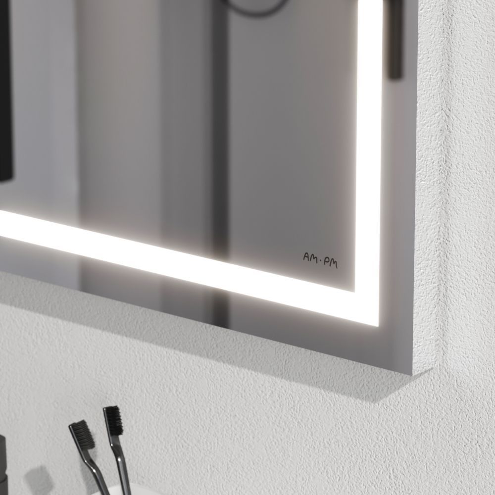 M91AMOX0801WG Универсальное зеркало настенное с контурной LED-подсветкой, 80 см M91AMOX0801WG Универсальное зеркало настенное с контурной LED-подсветкой, 80 см
